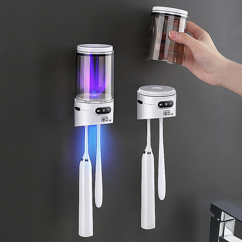 [1+1] 아이이피 i300 컵 칫솔살균기 컵 2개+살균기 2개