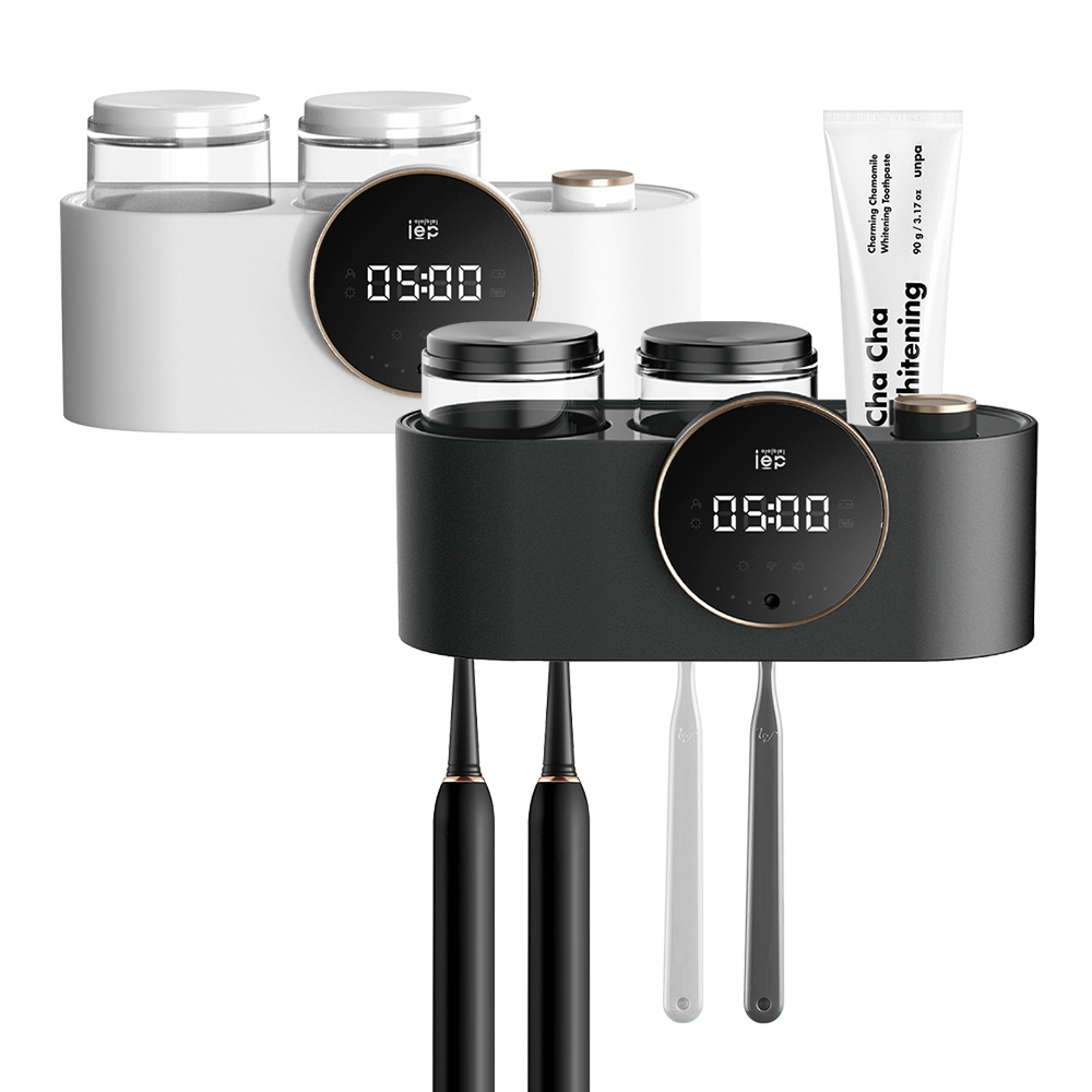 아이이피 i600 스마트 트윈컵 칫솔살균 건조기