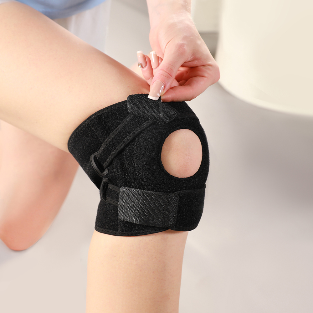 아이이피 i307 프리미엄 무릎보호대 2p 1세트 등산 헬스 러닝 스트랩