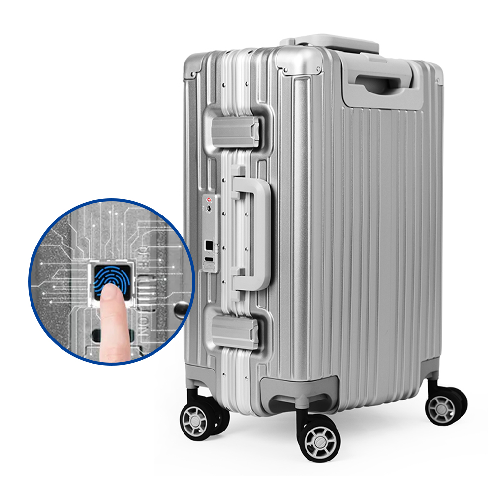 아이이피 알루미늄 프레임 지문인식 캐리어 여행가방 20인치 기내용
