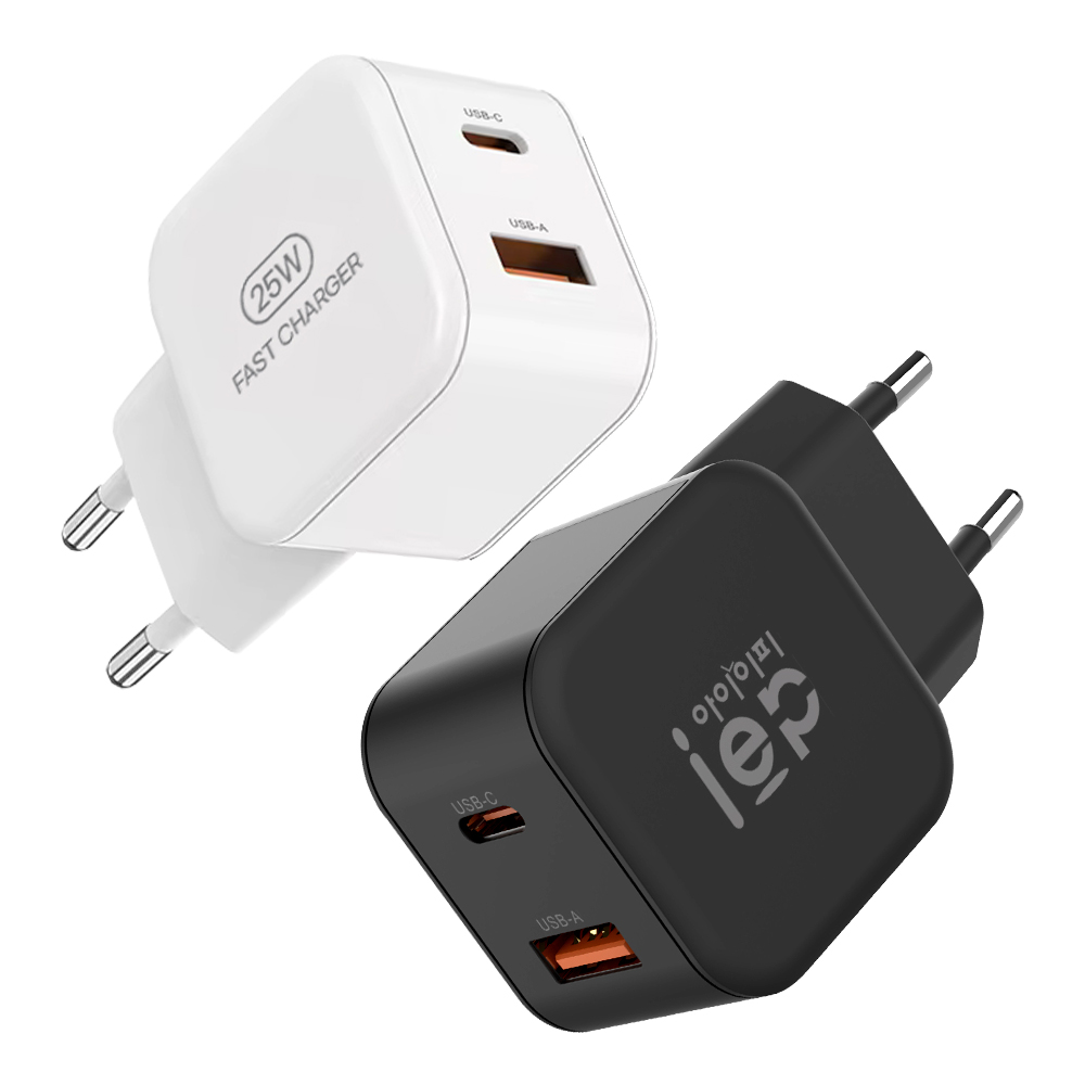 아이이피 25W 듀얼포트 PD PPS 초고속충전기+멀티 초고속 충전 케이블 1.2m