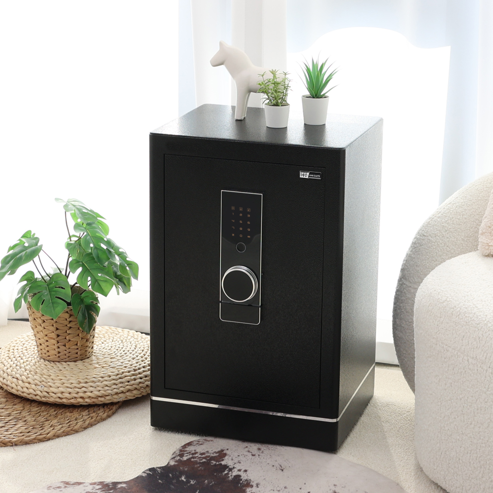 [리퍼] 아이이피 지문인식 대형금고 R60FP