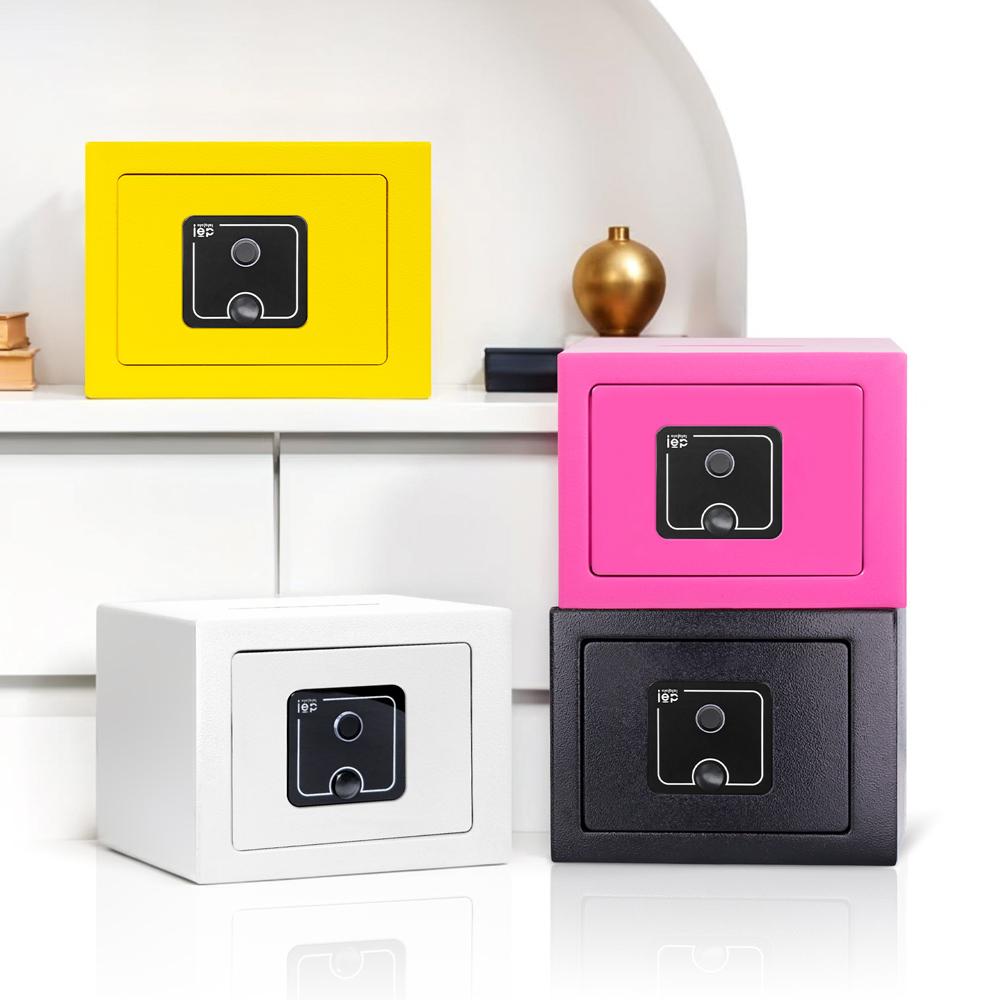 [리퍼]아이이피 i3000PLUS 자동개폐 지문인식 미니금고